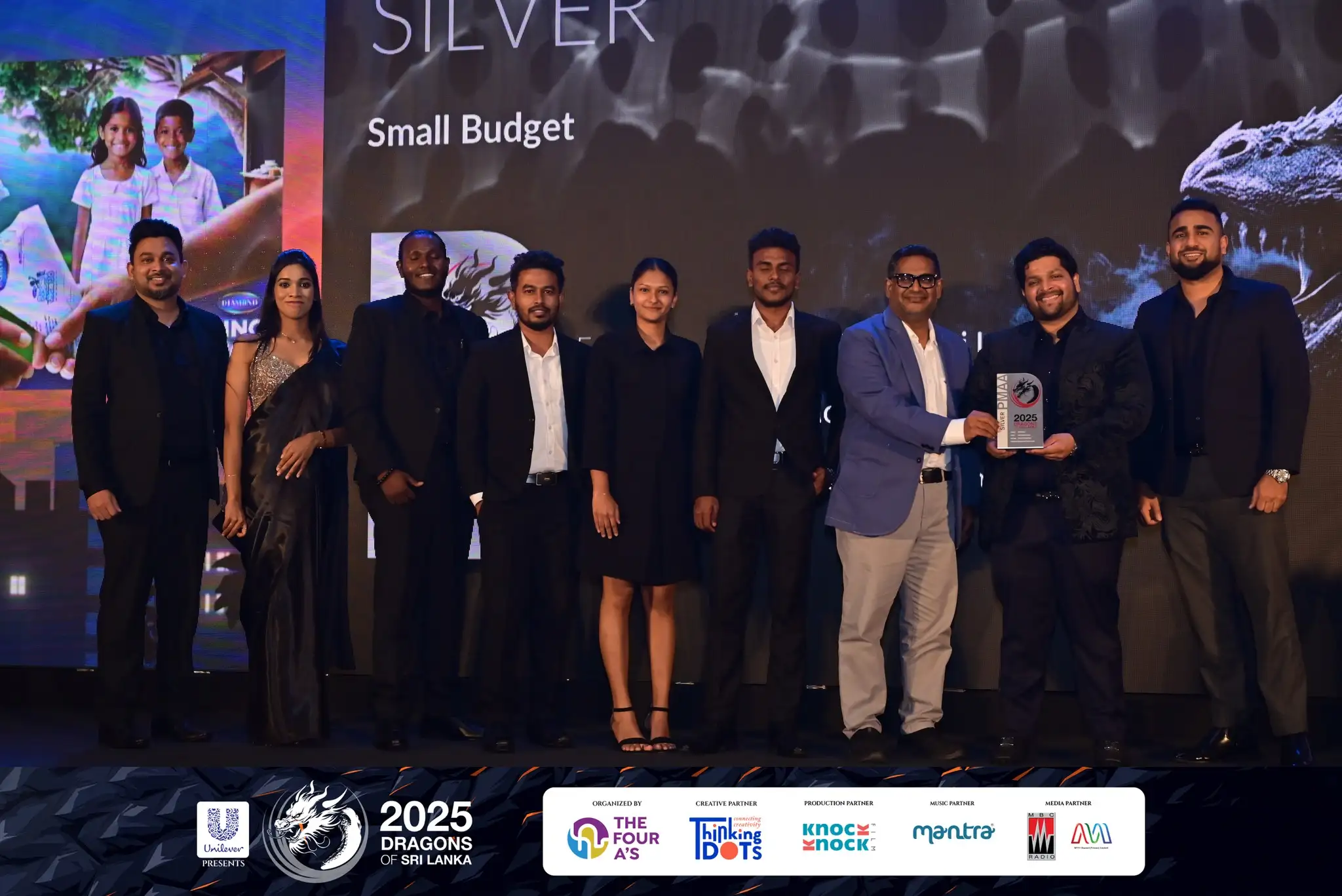 Dragons of Sri Lanka Silver