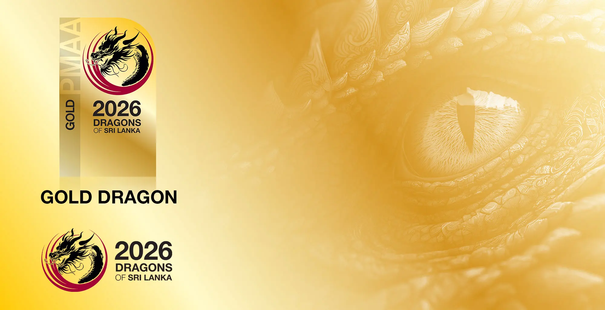 Dragons of Sri Lanka Gold