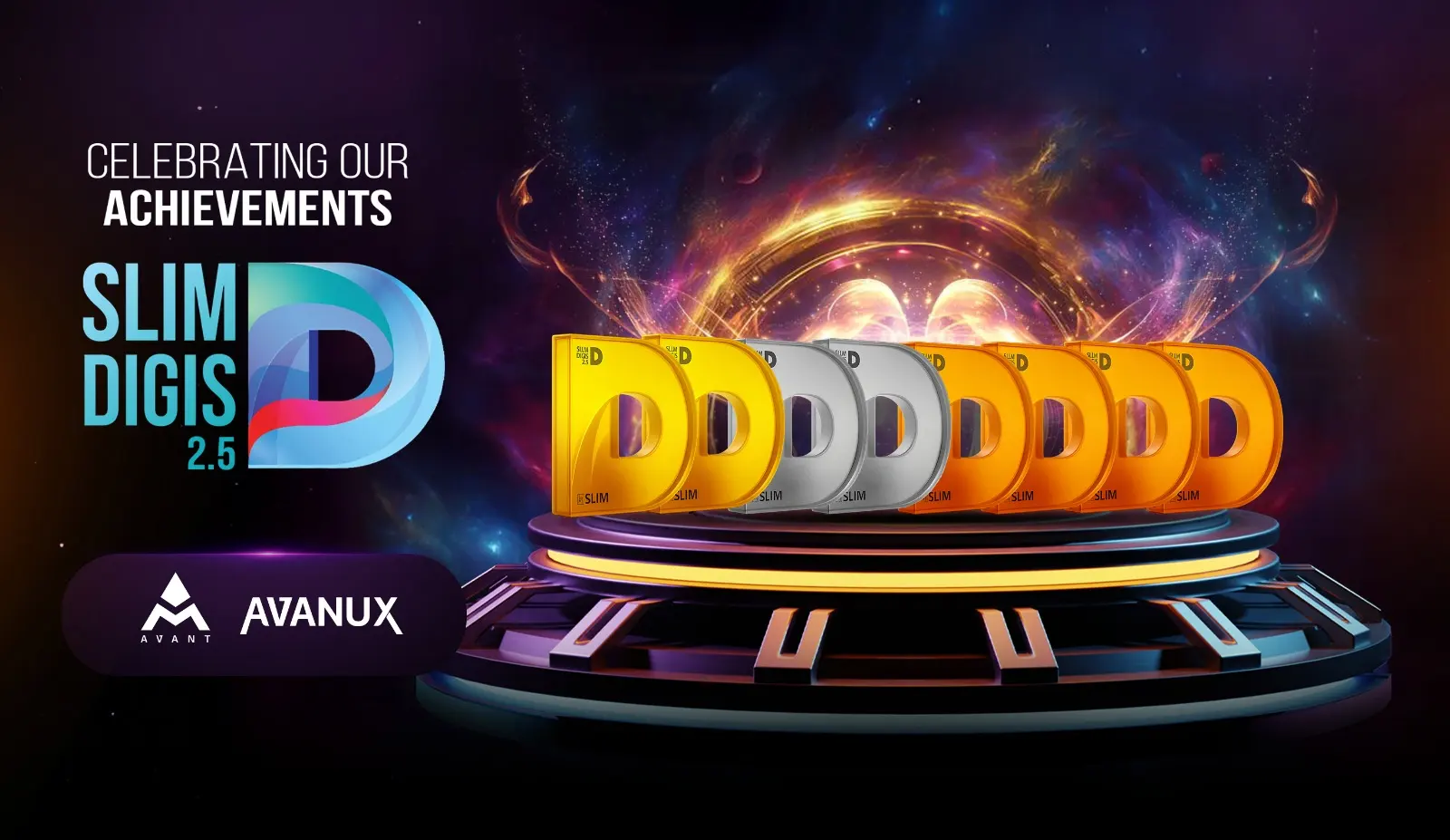AVANUX and Avant Media have been awarded the prestigious SLIM DIGIS